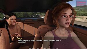 Beach day vibes with Fetish Locator 40 and sexy 3D cartoon action.