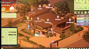 I adore Summer Clover harem hentai game ep 11 with bdsm session and footjob on big tits cute anime outfit