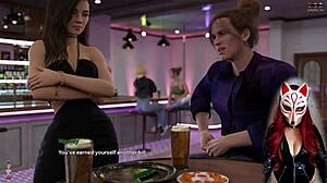 Steps Of Debauchery Upskirt At Bar