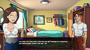 portal porn demoniums parody hentai game ep 3 mortys cute sister gives huge cock blowjob