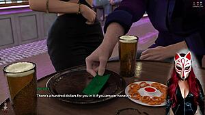 Steps Of Debauchery Upskirt At Bar