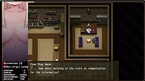 Rumina Faces Hypnosis Cult In Game Hentai!