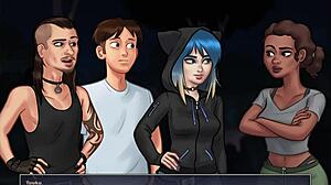 Summertime saga episode 67 with cartoon characters