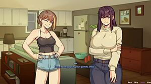 Benefitship Big Boobs Futa And Her Bestie In Hentai Gameplay