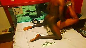 My African friend says, 'Wow, your glory hole is amazing!'