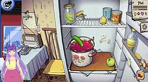 hot elf blonde in souper game demo