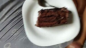 Wife asked for condensed milk on cake and got something else