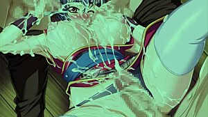 China Blue gameplay with stunning kimono beauty bouncing hard. Shinobi action awaits!