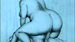 Vintage erotic illustration evokes passion