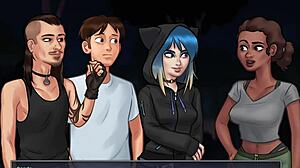 Summertime saga episode 67 with cartoon characters