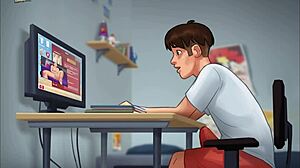 summertime saga cartoon adventure unfolds