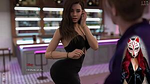 Steps Of Debauchery Upskirt At Bar