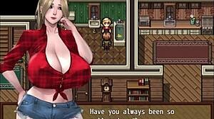 rescuing two more hot chicks from zombies in hentai game