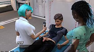 Hey, wanna touch my cock in this stranded space adventure?