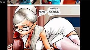 Night nurse says, 'Welcome to the cartoon comics hentai anime.'