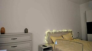 Glasses Brunette In Bikini Masturbates Suggestively