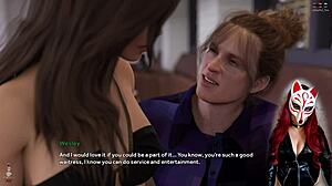 Steps Of Debauchery Upskirt At Bar