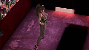 Alexxa Flux Dancing With Big Tits! Still Learning In This Hentai Cartoon!