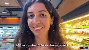 Ill buy a girl whatever she wants if she walks around the supermarket with cum on her face