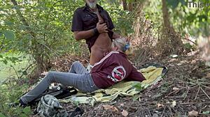 mountain got us so horny, lets do it! - spanish couple