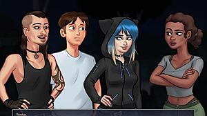 Summertime saga episode 67 with cartoon characters