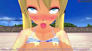Hey, check out Marie Rose getting fucked hard in her bikini on the beach like this wild fantasy.