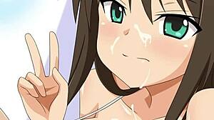 hentai anime girls give paizuri and get cumshots