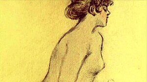 Vintage erotic illustration from Japan