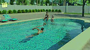 A Wife and Stepmother's Erotic Game in Missing Scenes 24