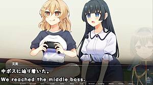 playing august gap trial with crossdressing hentai