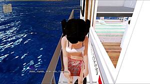 Harem hotel 153 game scene with intriguing encounters