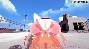 power girl fucks superman hard naked in this fantasy cartoon