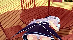 Belfast Lures Me for Lunch in Sheer Fantasy POV Hentai Movie