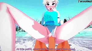 elsa gets fucked night before xmas in pov frozen fantasy