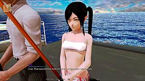 Harem hotel 153 game scene with intriguing encounters