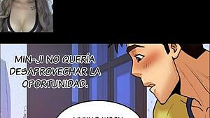 my aunt in erotic comic chapter! intense hentai anime scene!