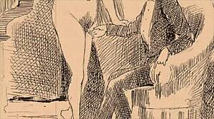 Vintage Erotic Drawings Unleash Raw Retro Anime Passion