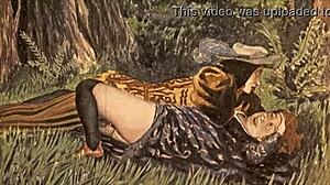 hey, check out these vintage erotic cartoon drawings.