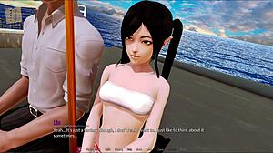 Harem hotel 153 game scene with intriguing encounters