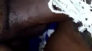 Big Booty Housewife in Panties Catches Eye