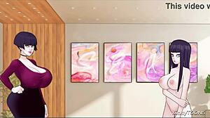 hot therapist gives blowjob to needy client