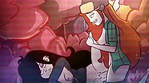 uhh, gravity falls futa wendy animation got me all messed up... so wild!
