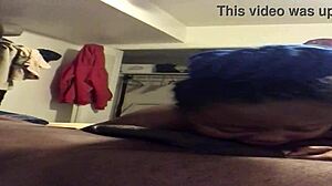 yo, check this crazy homeless guy sucking cock!