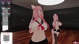 vtuber kanakovt teased by chat until she squirts in game