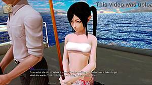 Harem hotel 153 game scene with intriguing encounters