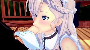 Belfast Lures Me for Lunch in Sheer Fantasy POV Hentai Movie