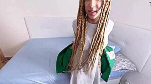 Ebony Luna spots me on street, drags me home for wild banging!