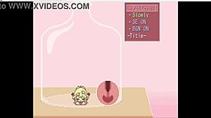 College girl gets anal creampie in bottle