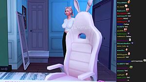 Streamer forgets to stop broadcast during wild hentai anal