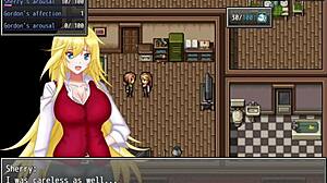 I embark on a survival mission z opening in this hentai anime game.